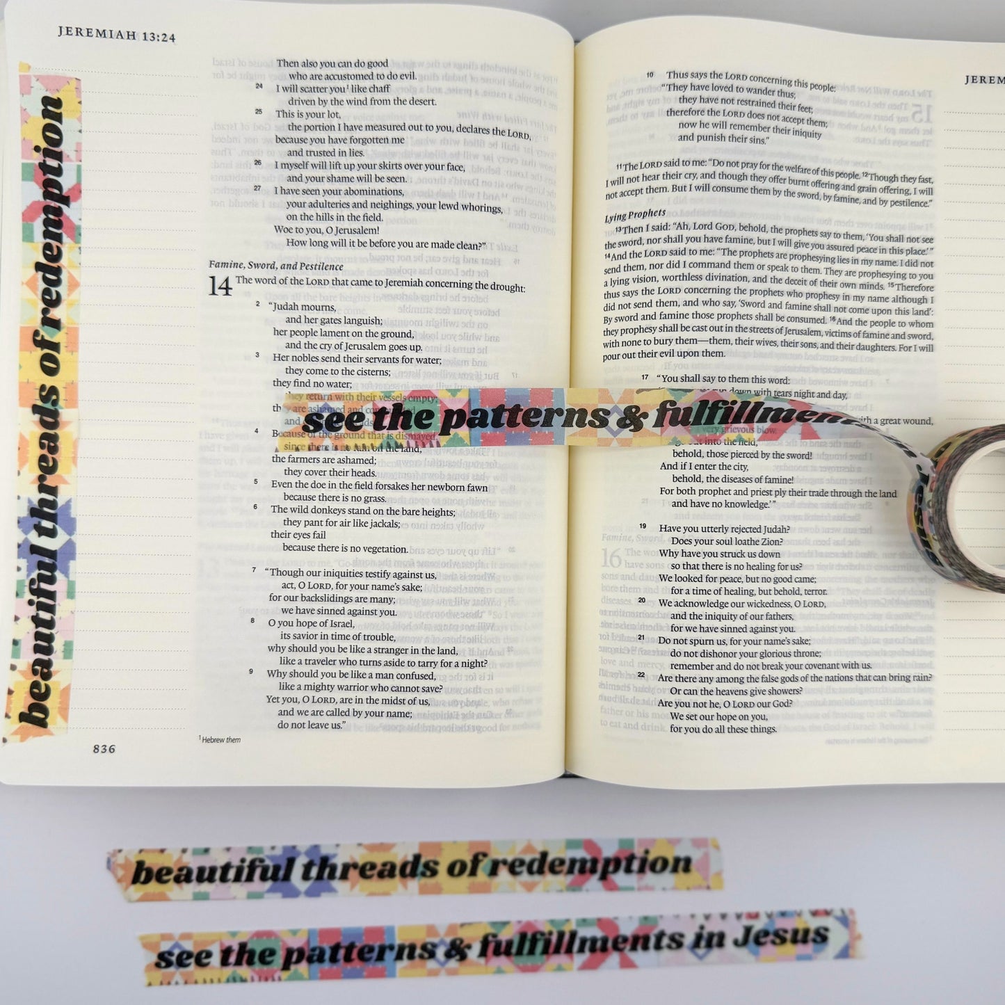 Typology Washi Tape