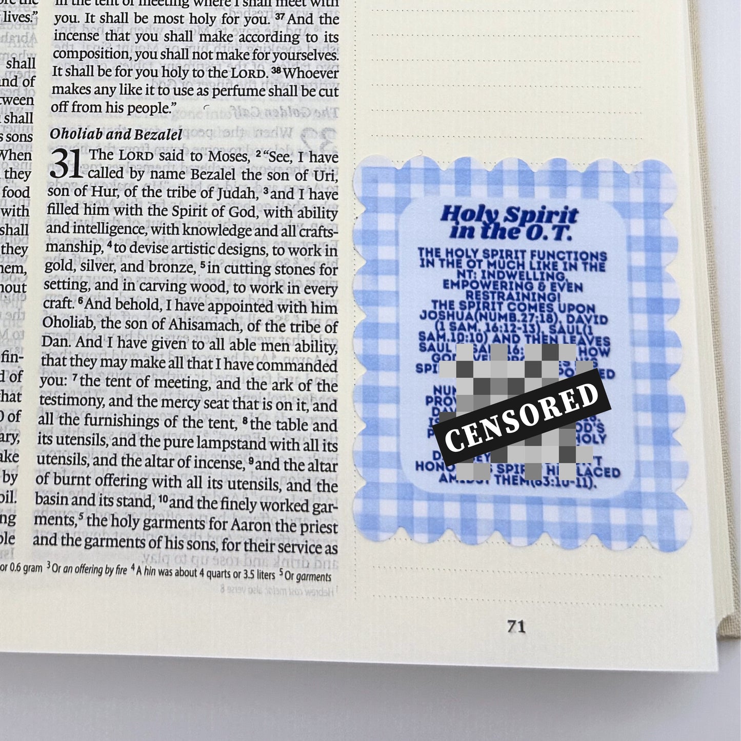 Trinitarian Theology Sticker Study