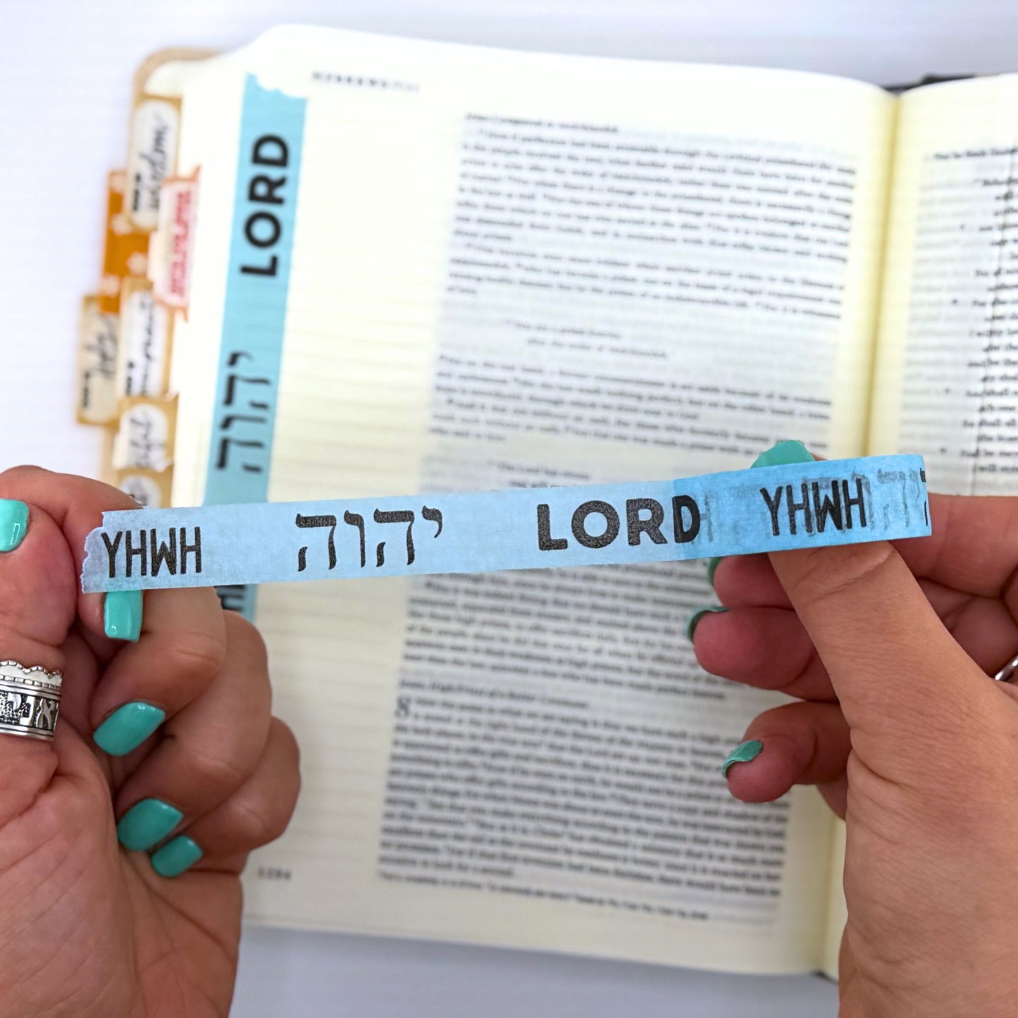 LORD/YHWH Washi Tape