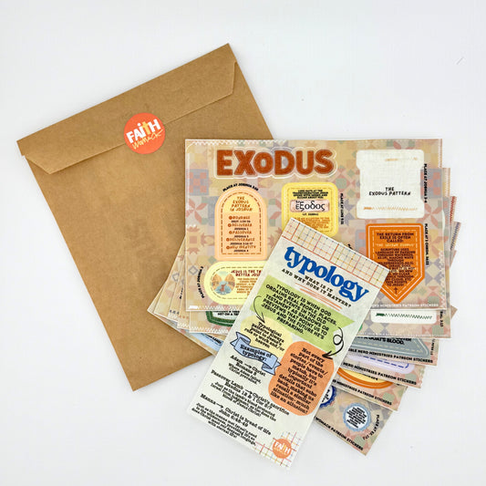 2026 SIX MONTH BUNDLE Typology stickers