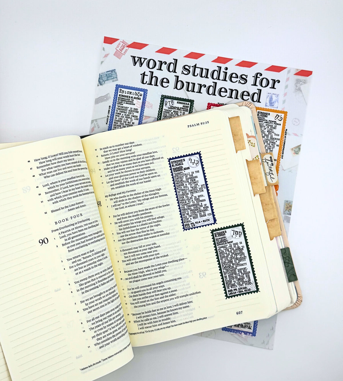 Word studies for the burdened