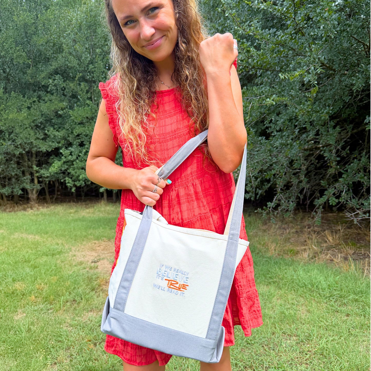 Embroidered Bible Bag