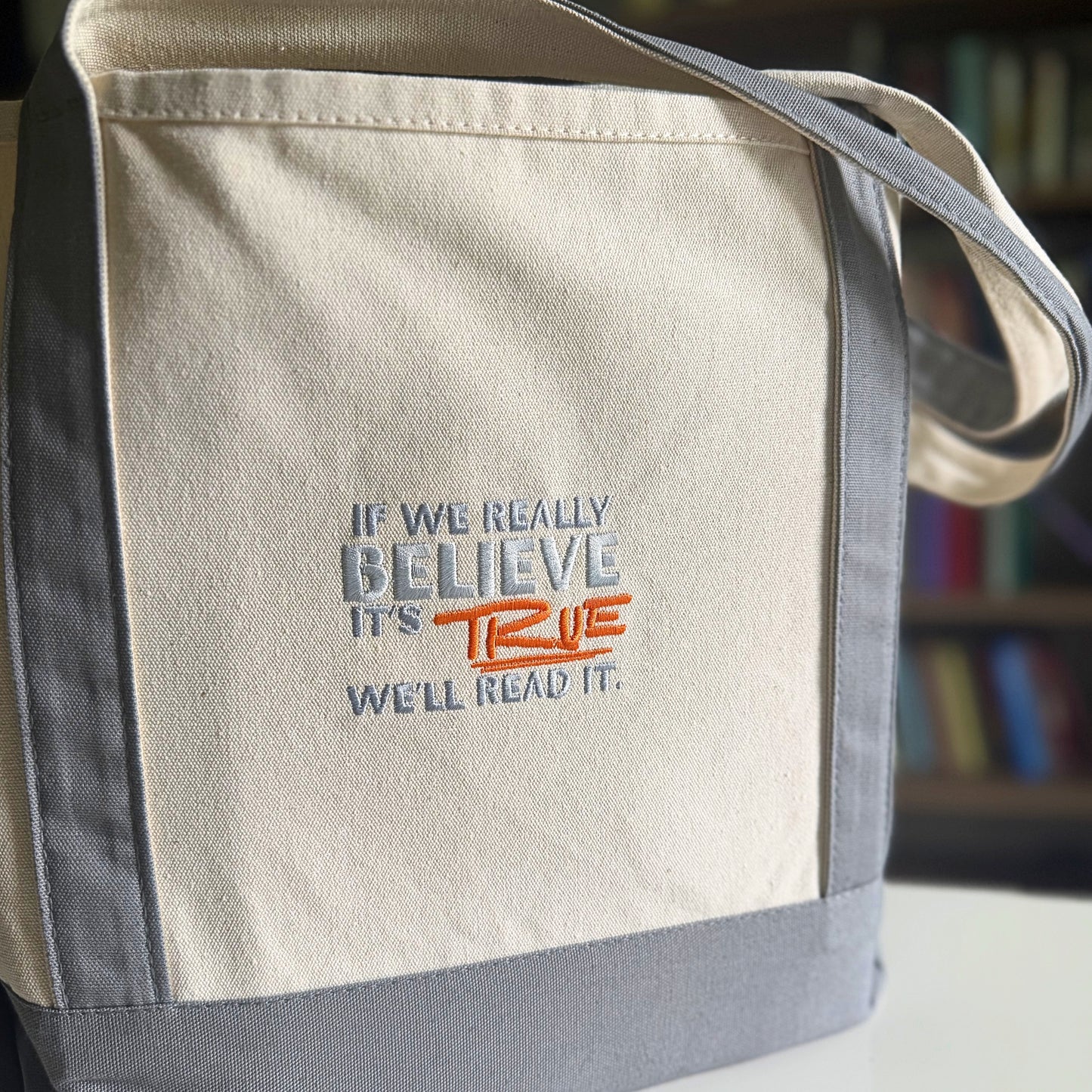 Embroidered Bible Bag