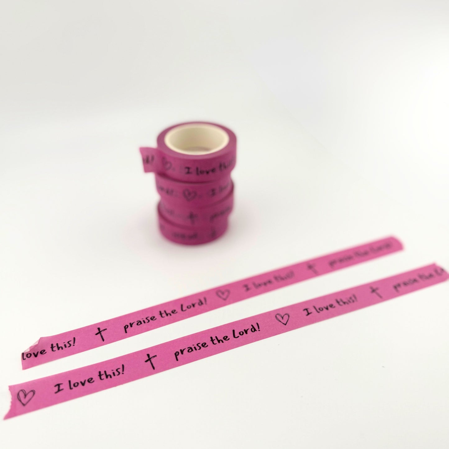 Pink Response Washi Tape