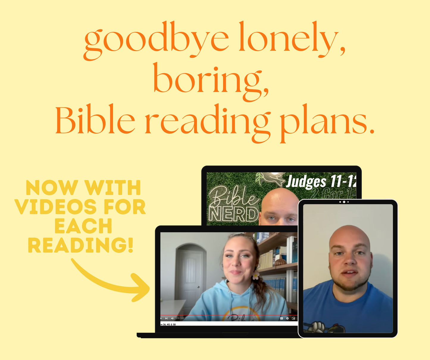 Grace Bible Reading Plan-Daily Videos