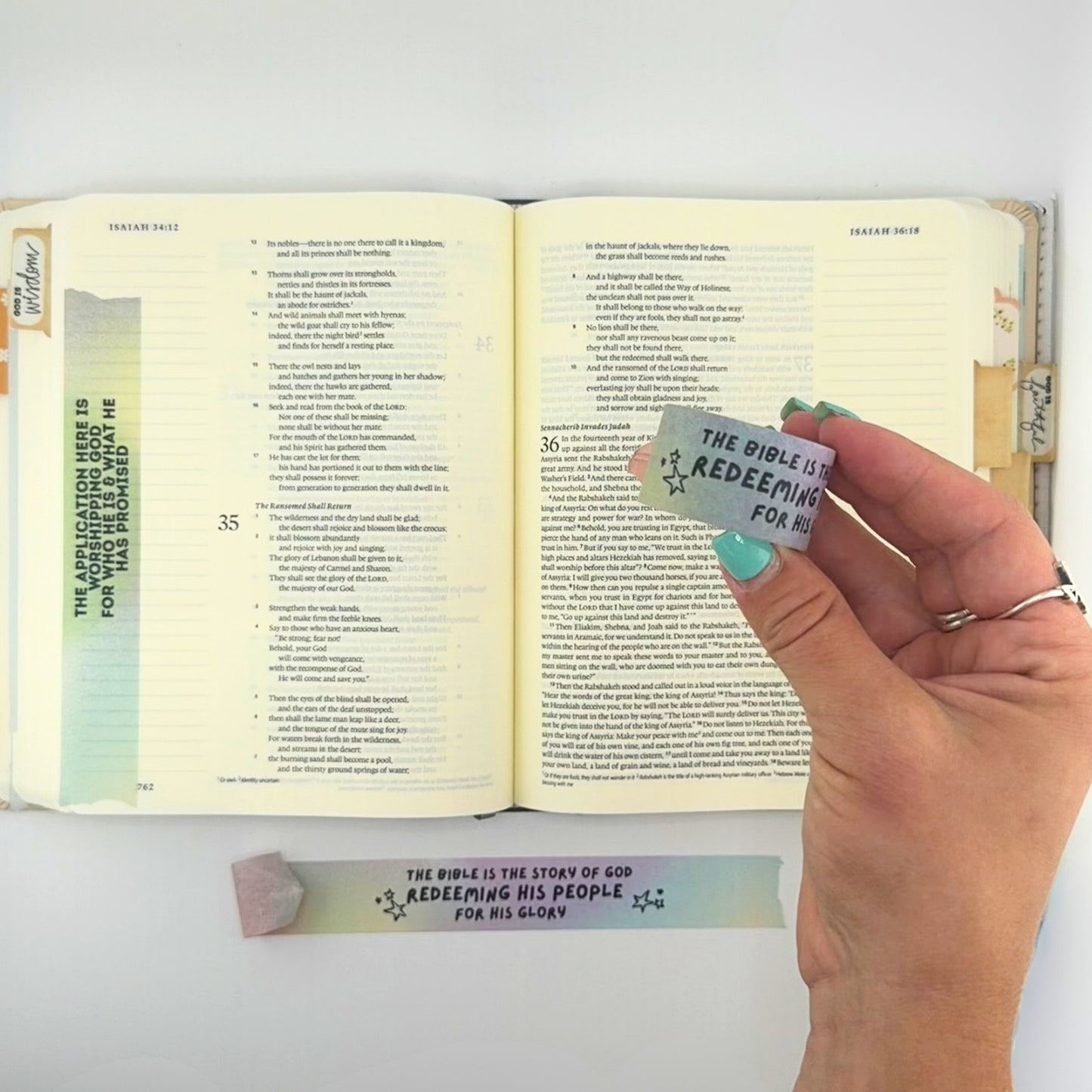 Bible Journaling Washi Tape