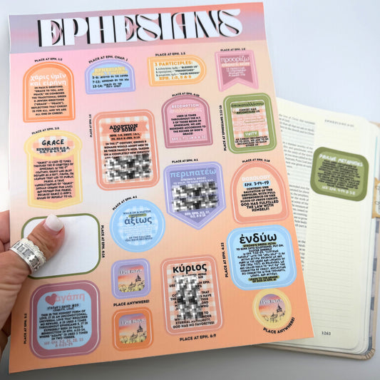 Ephesians Course Stickers