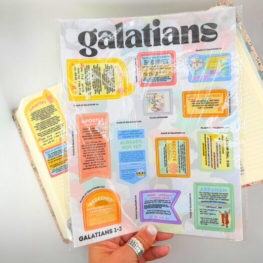 Galatians Course Stickers- 2 pages